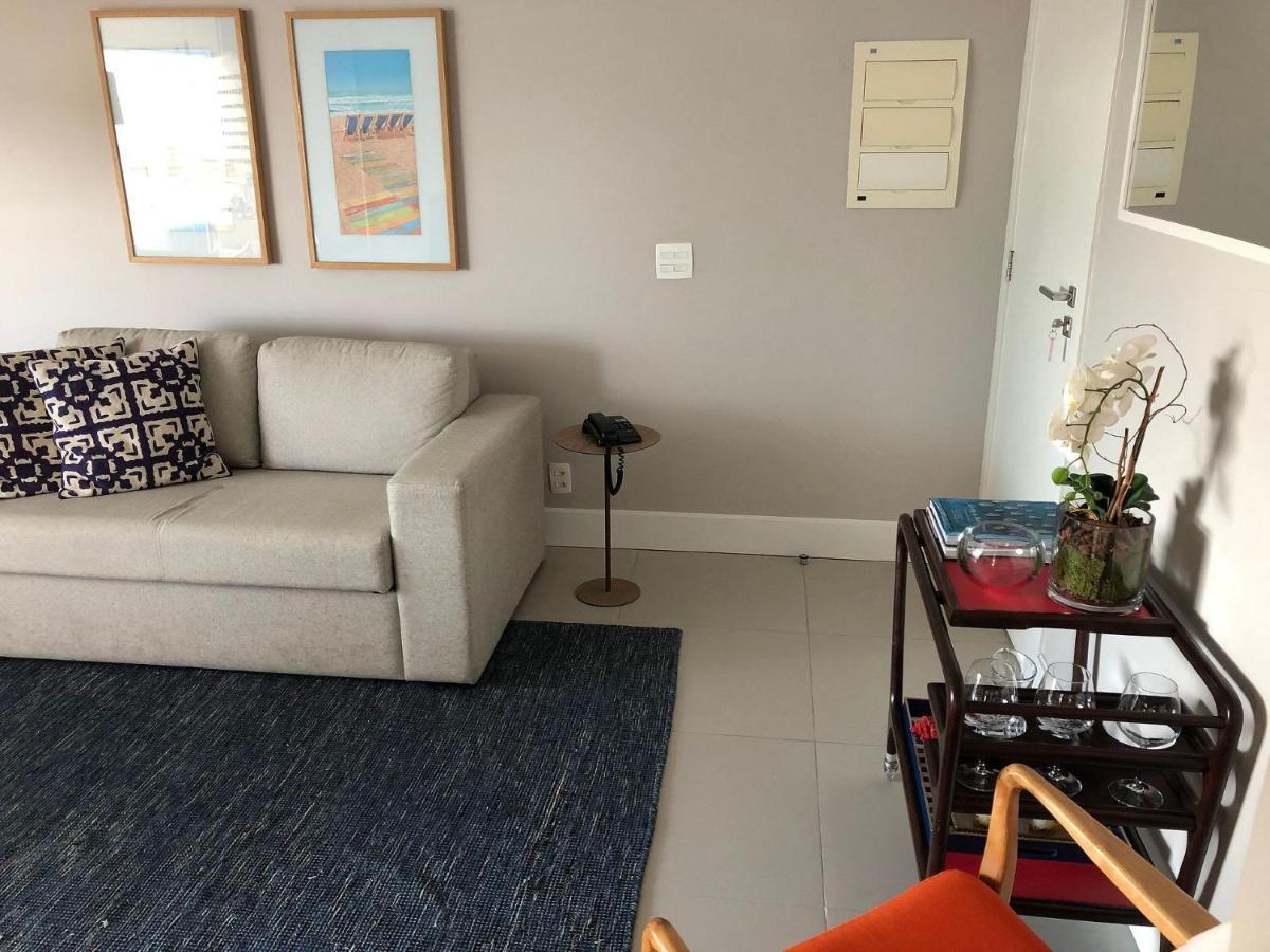 Apartamento Estanconfor Santos com Vista Mar Exterior foto