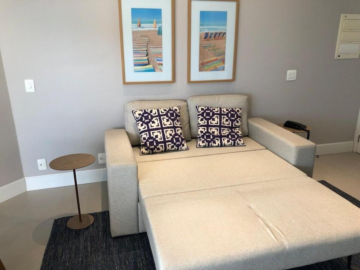 Apartamento Estanconfor Santos com Vista Mar Exterior foto